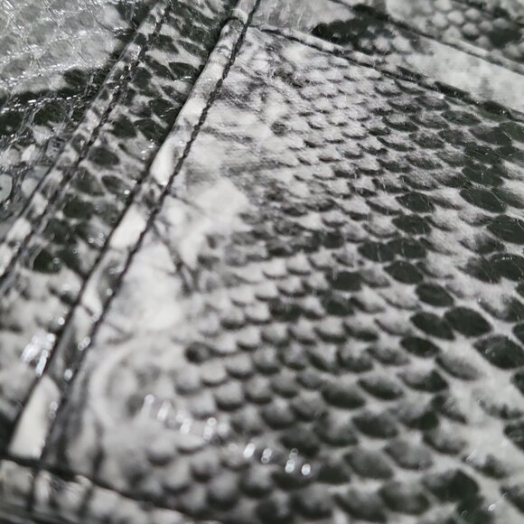 Unlisted by Kenneth Cole Vegan Snakeskin Wallet - Picture 3 of 7